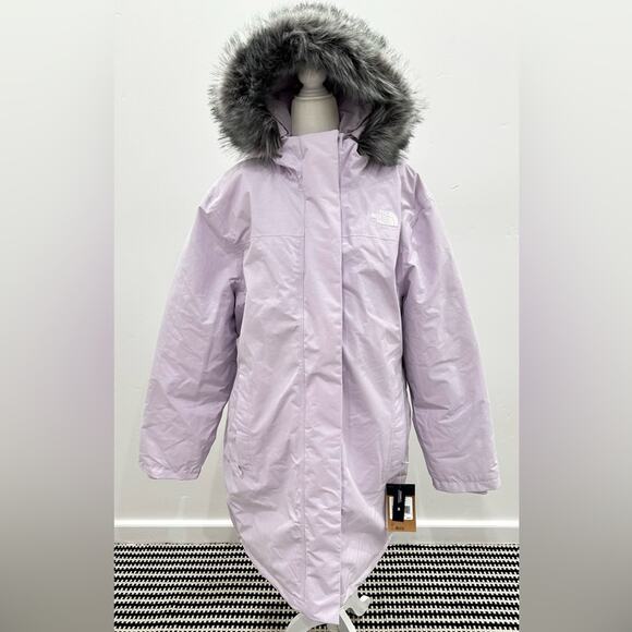 NWT The North Face Arctic Parka Waterproof Jacket Coat in Lavender Fog. - Picture 1 of 12